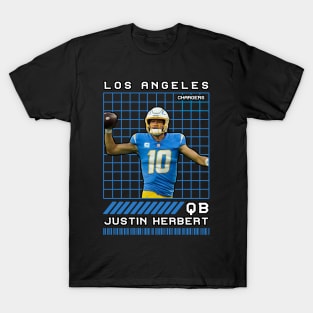 JUSTIN HERBERT - QB - LOS ANGELES CHARGERS T-Shirt